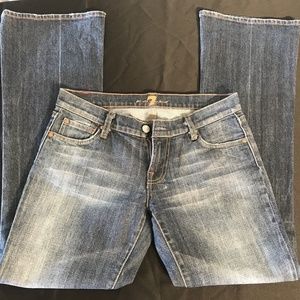 Seven 7 For All Mankind Women's  Boot Cut Jeans